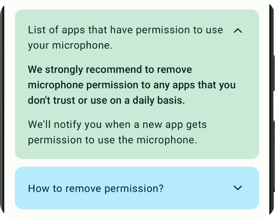 Microphone guardian and protector feature