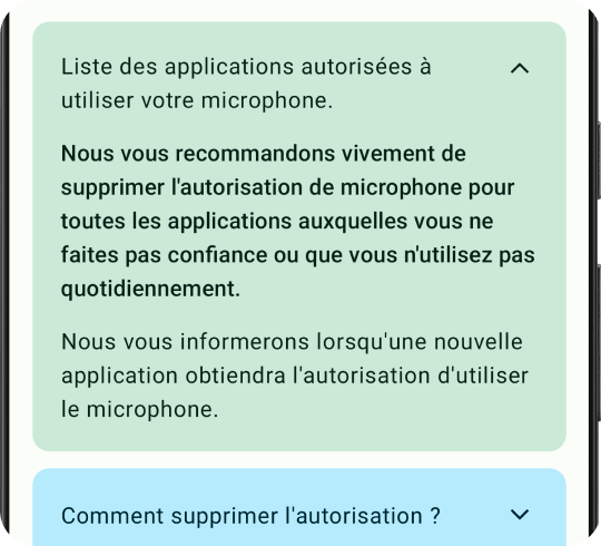 Fonction Microphone Guardian et Protector