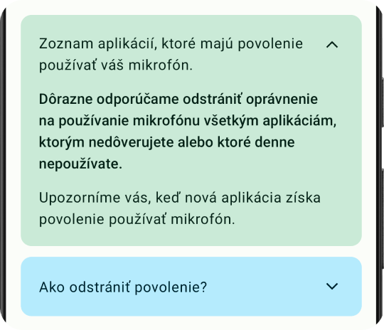 Funkcia strážcu a ochrancu mikrofónu