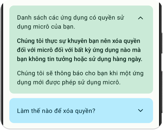 Tính năng bảo vệ micro