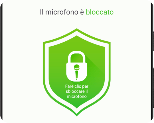 Disabilita, blocca e disattiva il microfono con un solo clic.